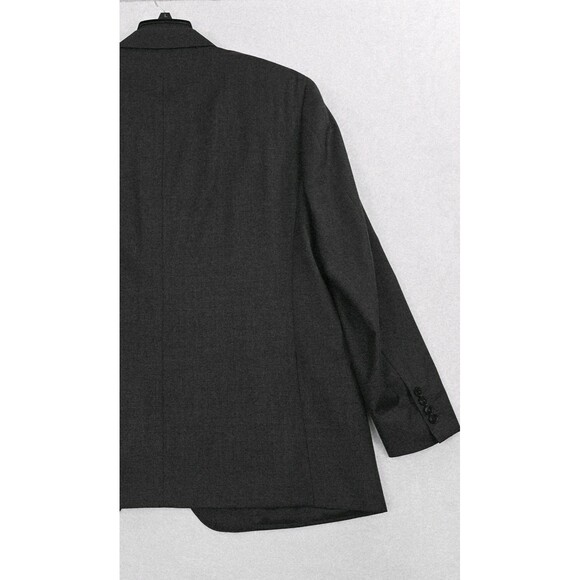 Canali Blazer Mens 42R Gray 100% Wool Made in Italy 2 Button Double Vent 4260 - Picture 6 of 16